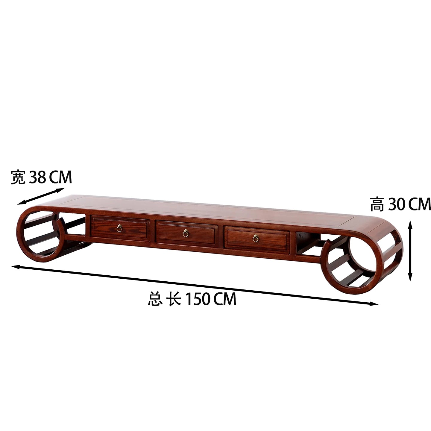 Chinese Vintage Tv Stand Mid Century Simple Classic Unique Tv Stand Rustic Premium Muebles De Salón Tv Unit Furniture