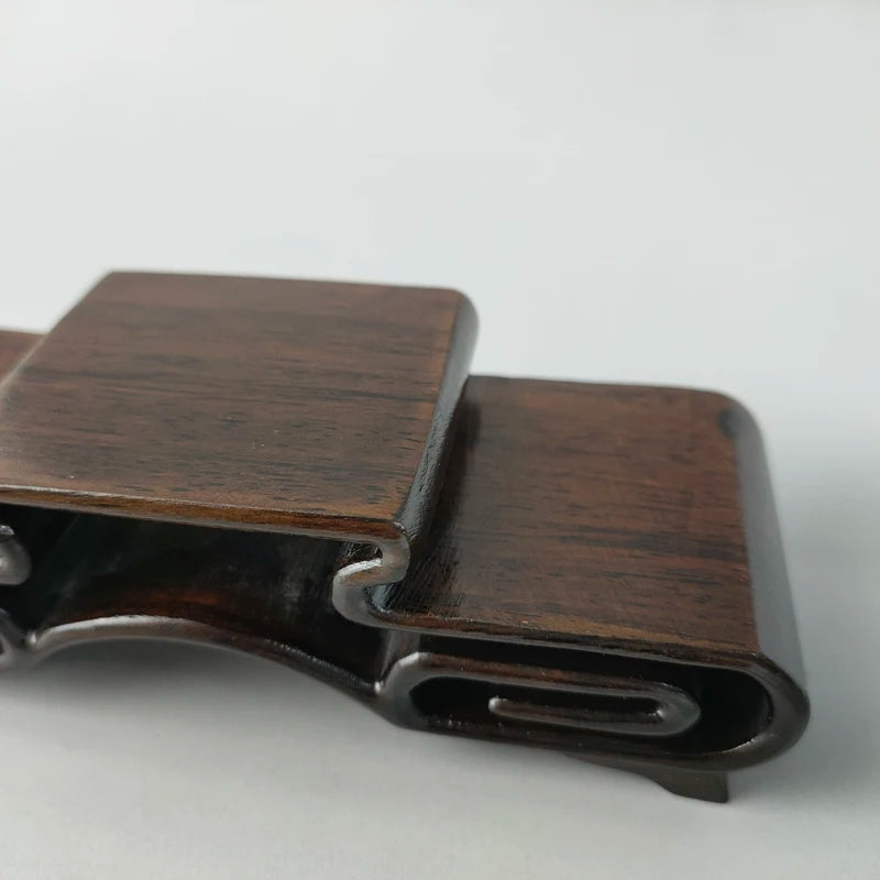 Handgefertigter Dreifach-Präsentationsständer aus Holz – für Schnupftabakflaschen & Figuren