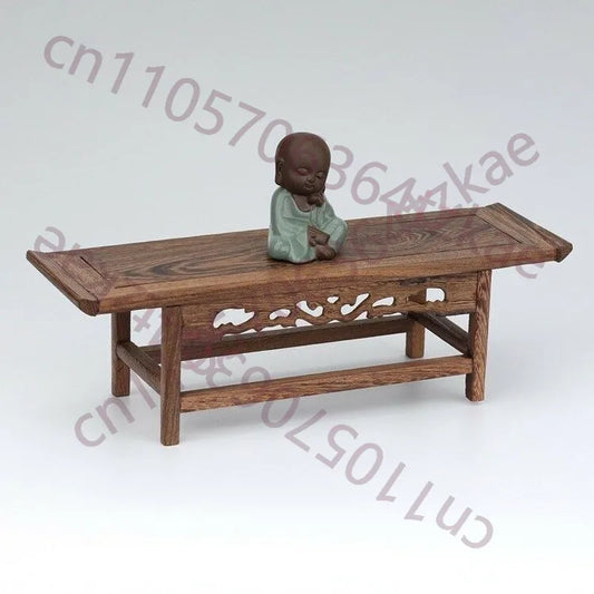 Traditional Style Shelf Wood Display Stand Altar