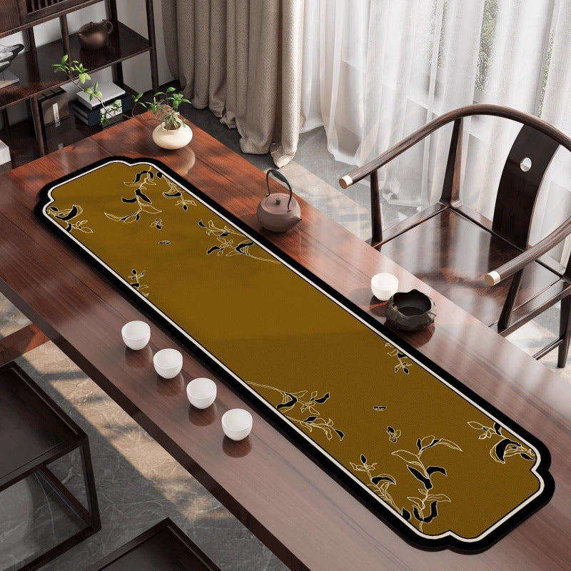 Chinese Style Cloth Absorbent Tea Table Runner