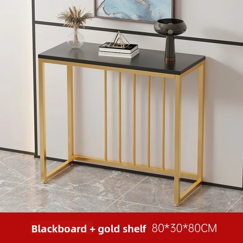 Firm Light luxury entrance table Entry entrance table against the wall side table entrance frame entry door sturdy and durable