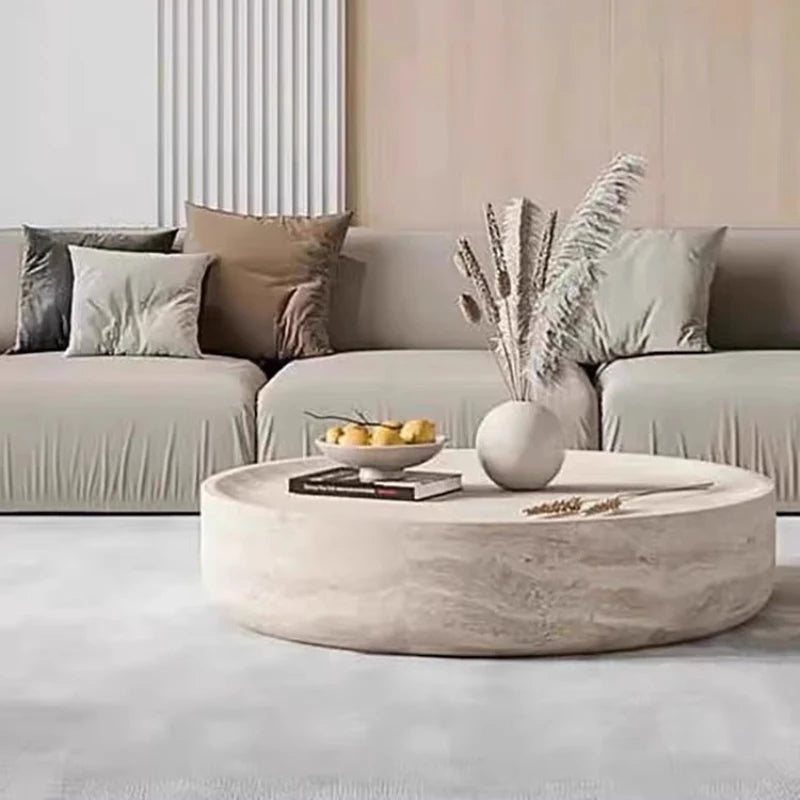 Clear Japanese Industrial Simple Cute Space Saving Coffee Table Unique Mesas Bajas Living Room Furniture Luxury Round Side Table