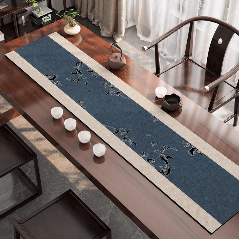 Chinese Style Cloth Absorbent Tea Table Runner