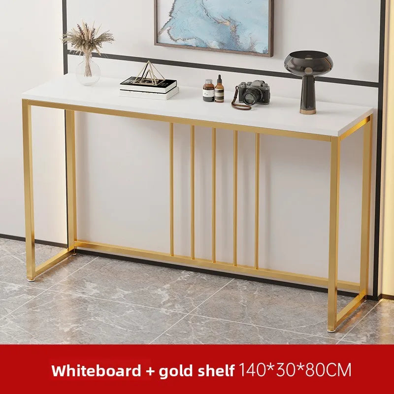 Firm Light luxury entrance table Entry entrance table against the wall side table entrance frame entry door sturdy and durable