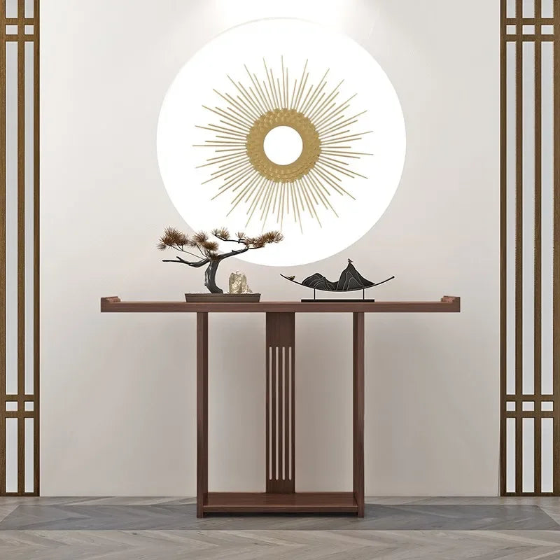 Wood Chinese Classic Vintage Table Hall Narrow Tavolo Soggiorno Furniture Entrance Hall Hotel Console Living Room Table