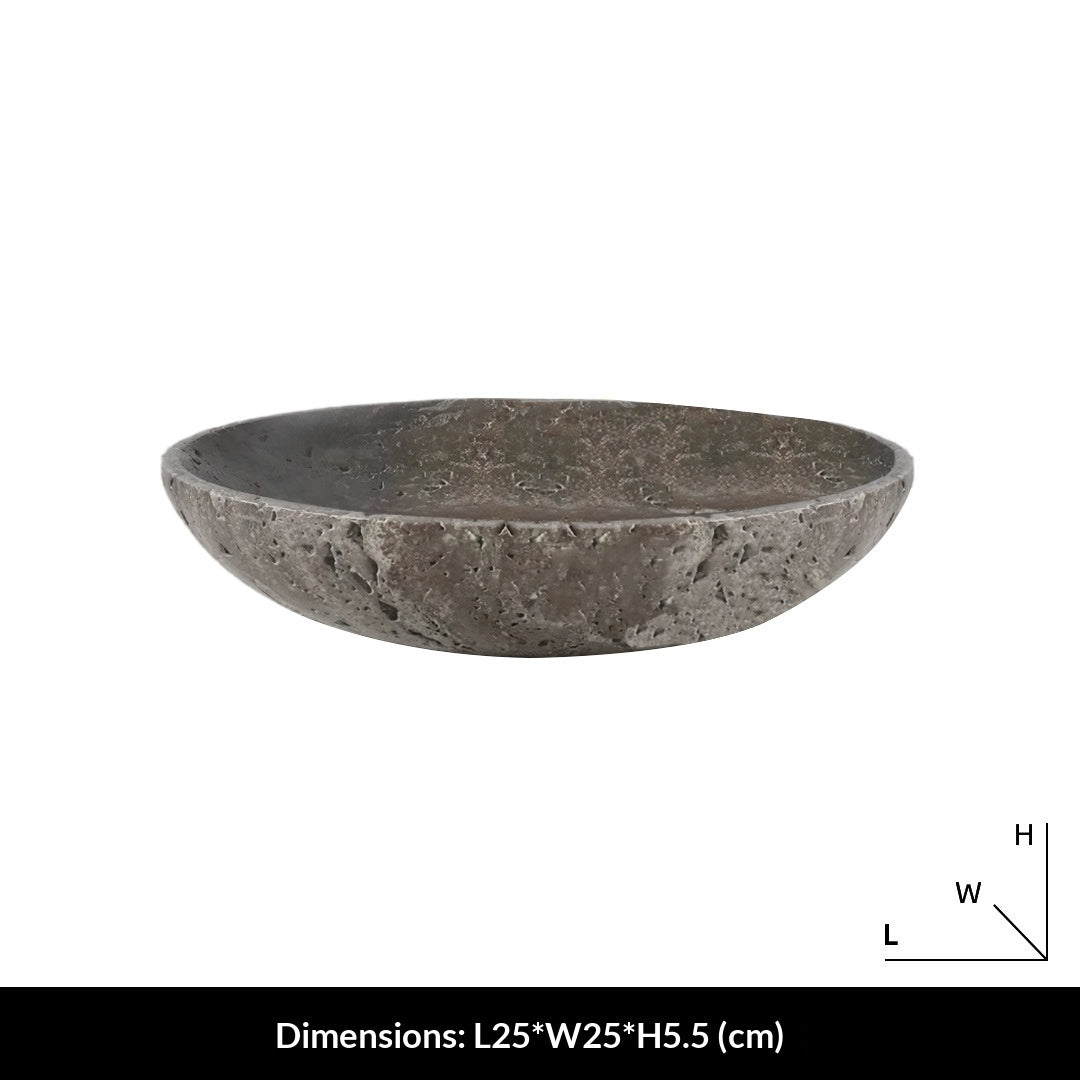 Modern Wabi-Sabi Low Black Metal Tea & Coffee Table