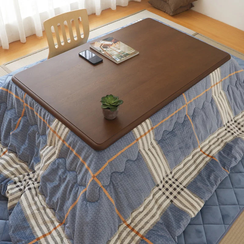 4pcs/set Kotatsu Table Futon Carpet Heater Japanese-Style Stove Futon Winter Heating Table Hanging Heater with Comforter