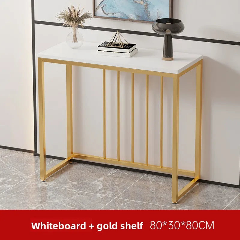 Firm Light luxury entrance table Entry entrance table against the wall side table entrance frame entry door sturdy and durable
