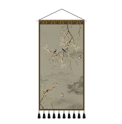 Chinese Style Water Shengcai Large Tapestry