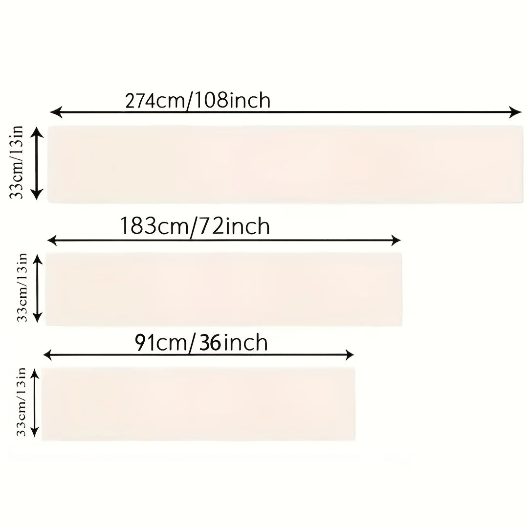 Chinese New Year Red Linen Table Runner – Festive Horse Zodiac Spring Festival Dining & Party Decor