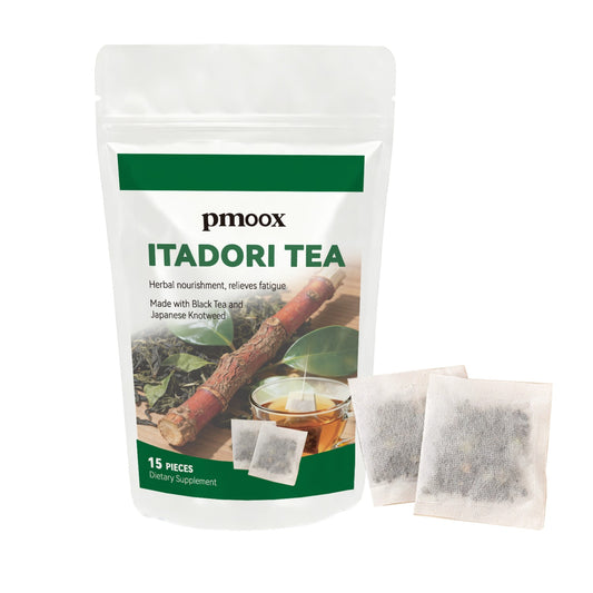 Herbal Polygonum Cuspidatum Itadori Black Tea Made with Black Tea and Japanese Knotweed