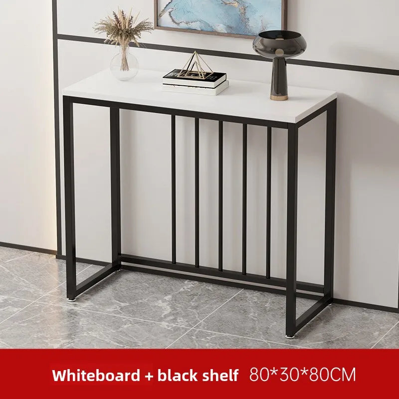 Firm Light luxury entrance table Entry entrance table against the wall side table entrance frame entry door sturdy and durable