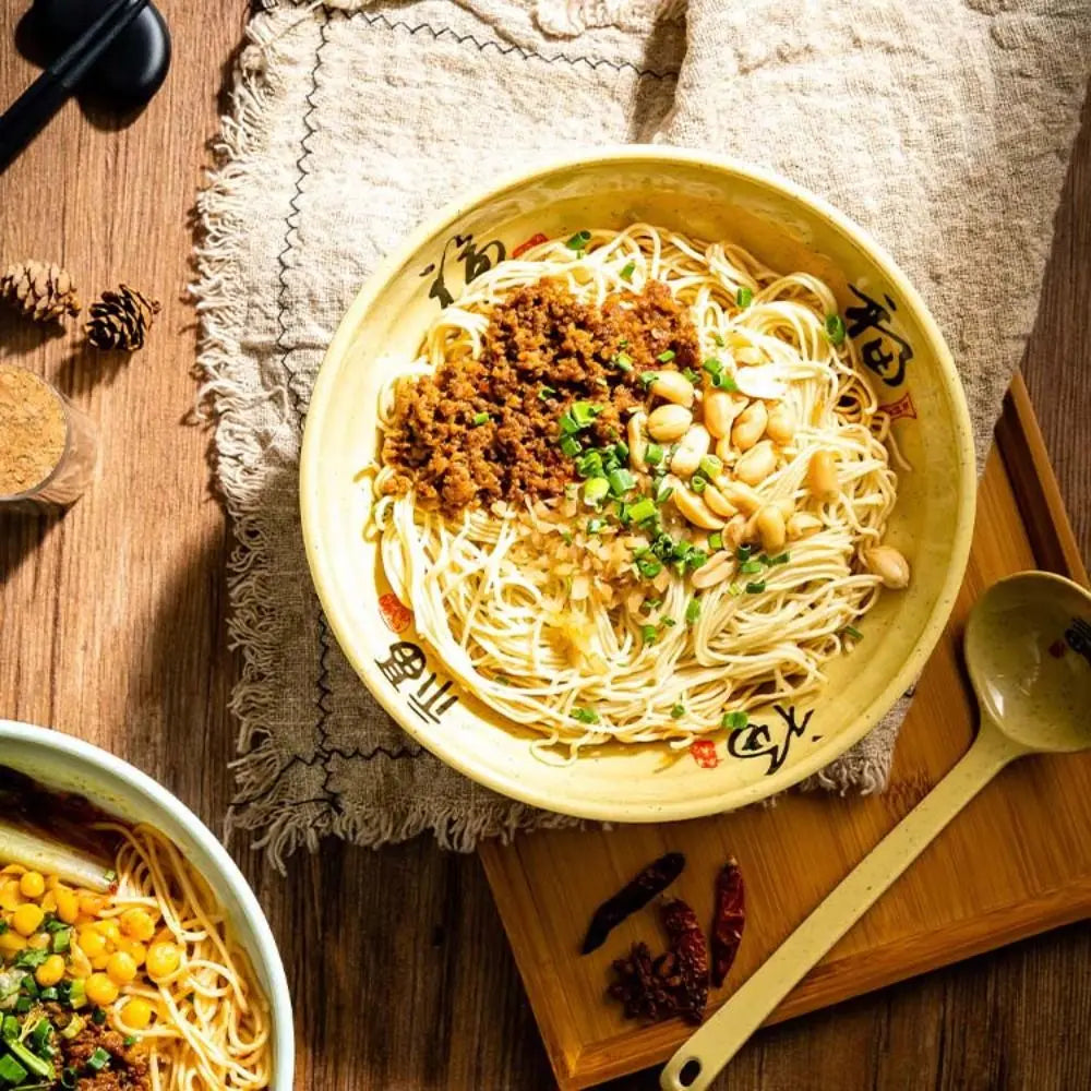 Shatterproof Melamine Ramen & Noodle Bowl – Japanese Commercial-Grade Soup Bowl