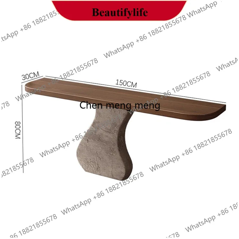 A17  Wabi Sabi Design Console Table Premium Trendy Modern Glamour Console Table For Hallway Porch Tisch Wohnzimer Möbel Furn