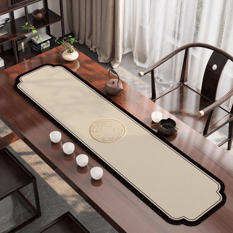 Chinese Style Cloth Absorbent Tea Table Runner