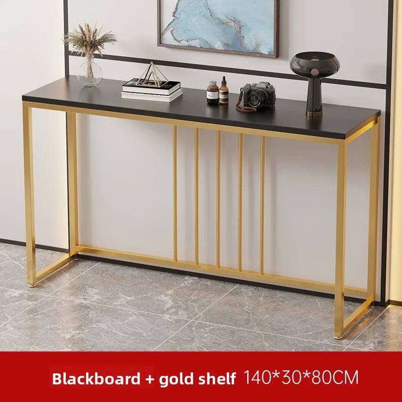 Firm Light luxury entrance table Entry entrance table against the wall side table entrance frame entry door sturdy and durable