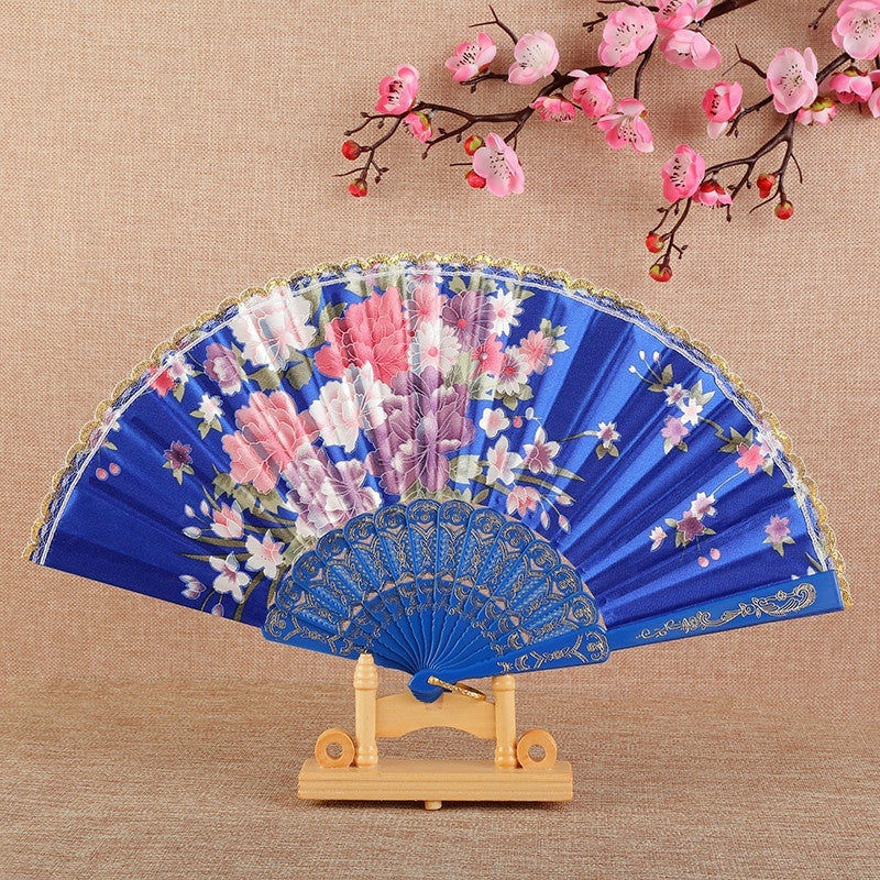 Silk Cloth Phnom Penh Chinese Traditional Dance Fan