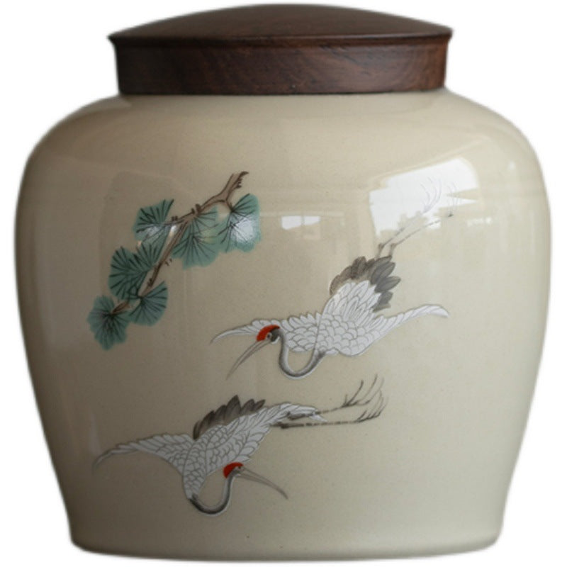 Porcelain Tea Storage Jar