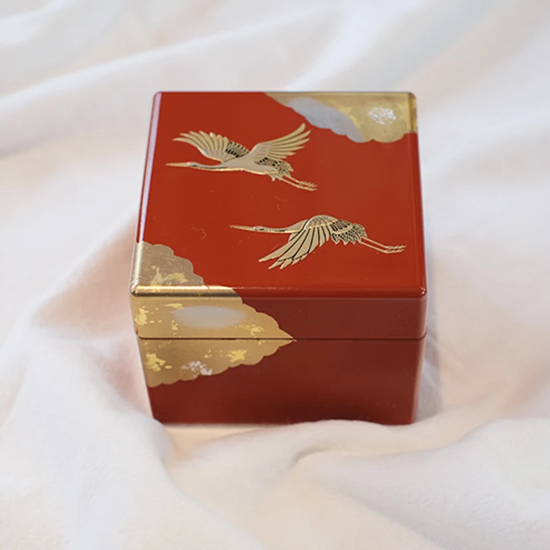 Japanese Yamanaka Lacquerware Jewelry Box – Small Bracelet & Ring Storage