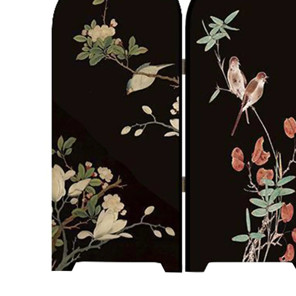 Mini Desktop 3-Panel Folding Screen | Tabletop Asian Decor