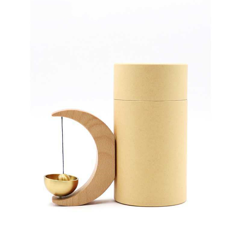 Japanese Suction Wind Chime Solid Wood and Reminder Bell