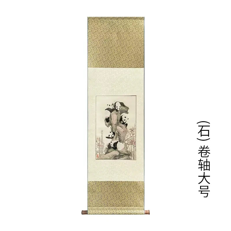 Shu Jiang Jin Yuan Silk Scroll Chinese Style Frame Painting Home Decoration Painting Gift