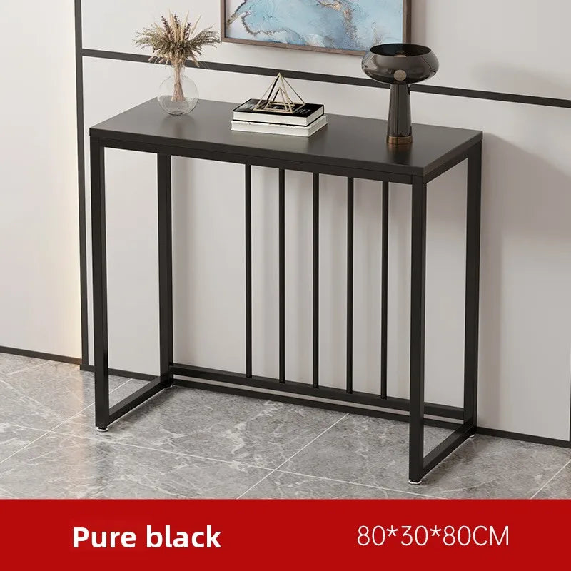 Firm Light luxury entrance table Entry entrance table against the wall side table entrance frame entry door sturdy and durable