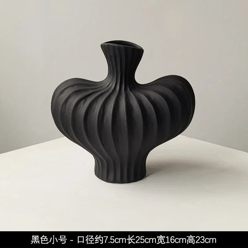 Livetai Wabi-Sabi handgefertigte Keramikvase