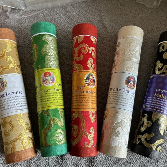 Authentic Nepal Handmade Herbal Incense Sticks (Tibetan Style)