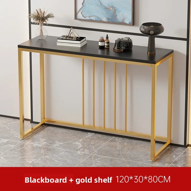 Firm Light luxury entrance table Entry entrance table against the wall side table entrance frame entry door sturdy and durable
