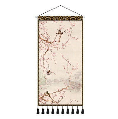 Chinese Style Water Shengcai Large Tapestry