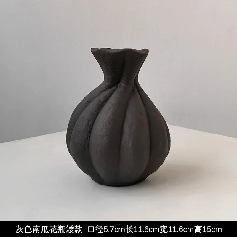 Livetai Wabi-Sabi handgefertigte Keramikvase