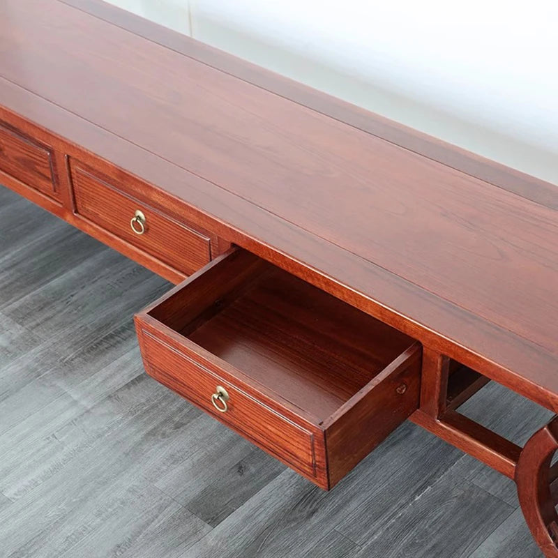 Chinese Vintage Tv Stand Mid Century Simple Classic Unique Tv Stand Rustic Premium Muebles De Salón Tv Unit Furniture