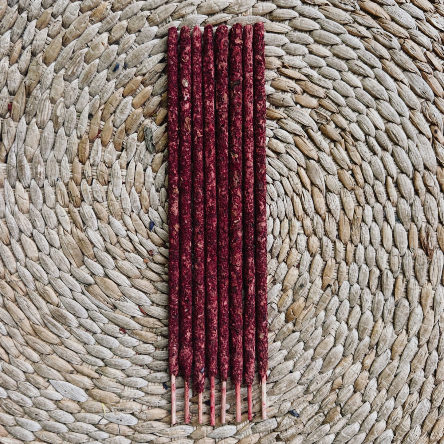 Rose Petal - 8 Sacred Natural Incense Sticks