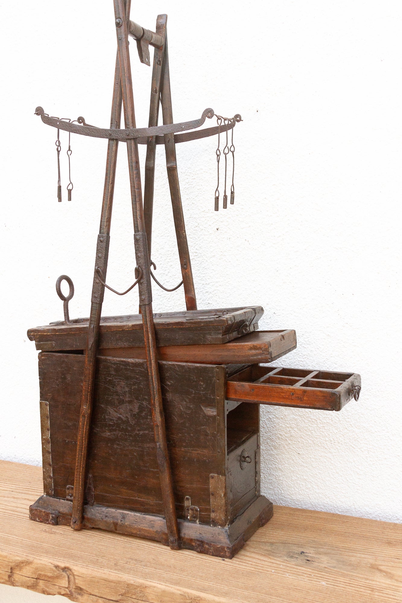 Antique Japanese Chomen Dansu Scale Chest