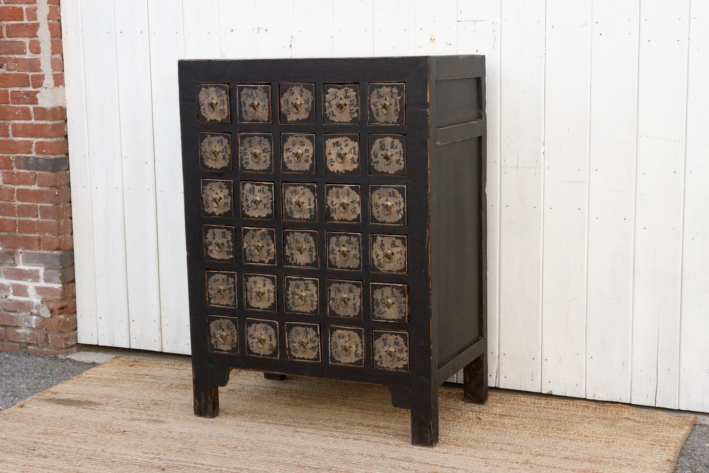 Tall Chinese Apothecary 30 Drawer Dresser