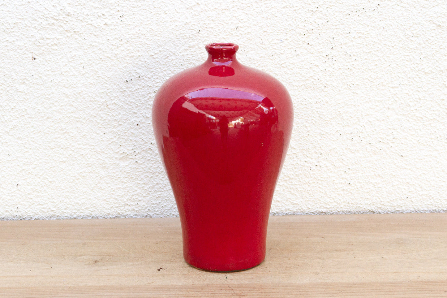 Antique Chinese Oxblood Red Vase