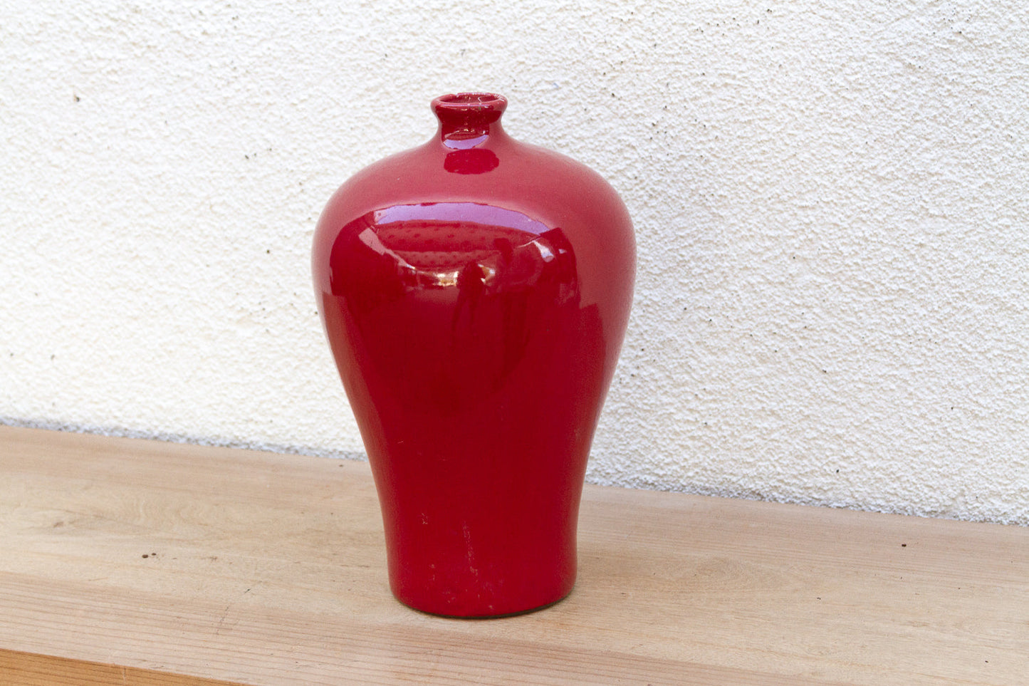Antique Chinese Oxblood Red Vase
