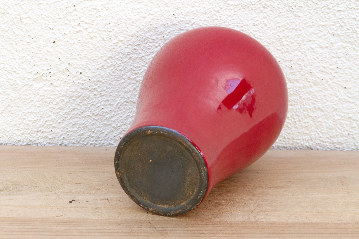 Antique Chinese Oxblood Red Vase