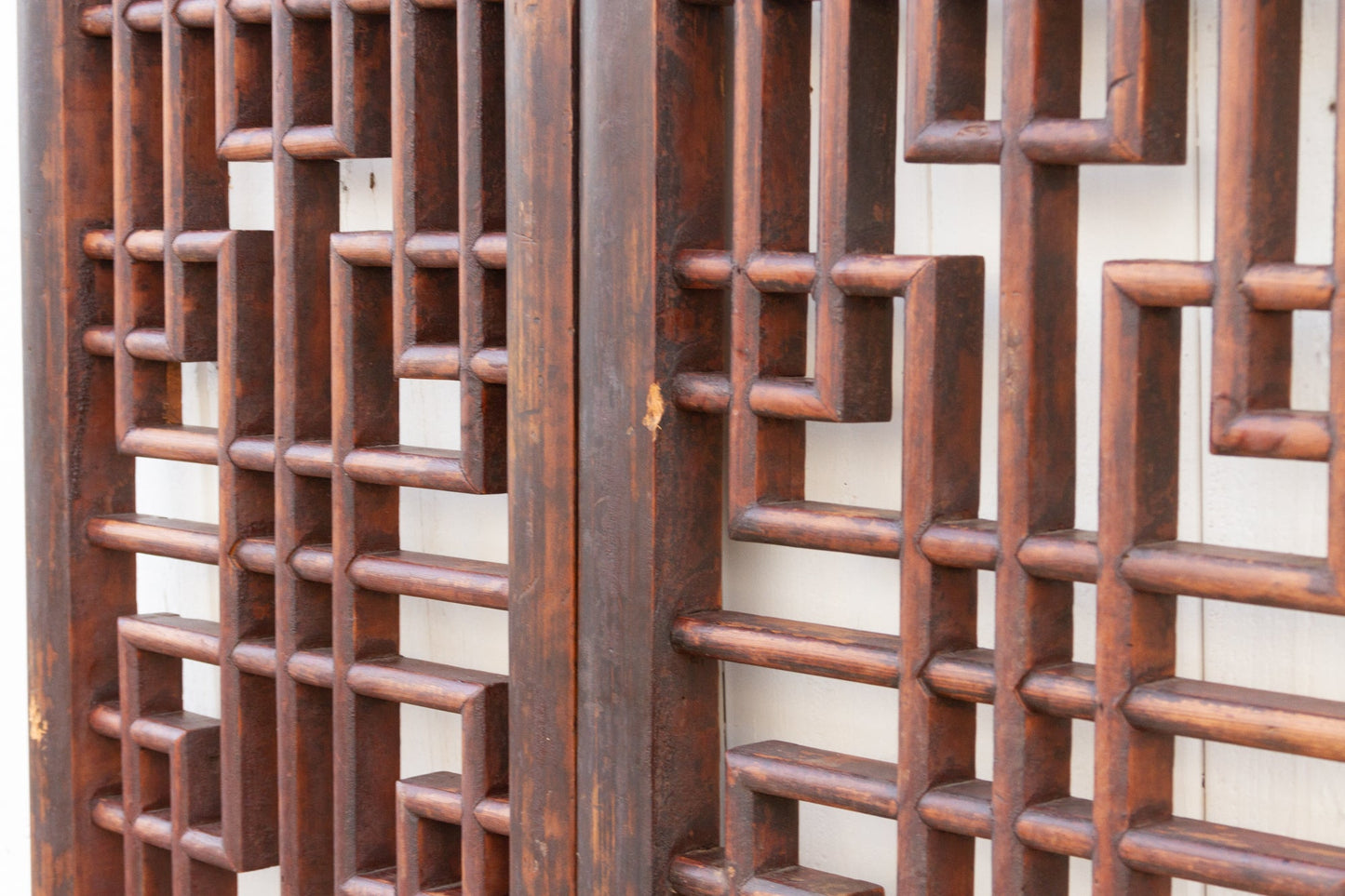 Pair of Antique 18th Century Chinese Door Dividers
