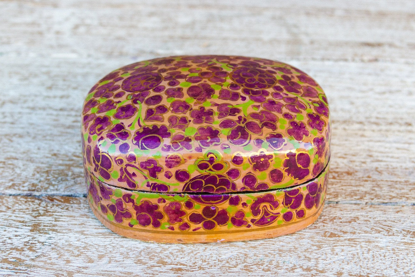 Small Mauve Kashmiri Tikka Box
