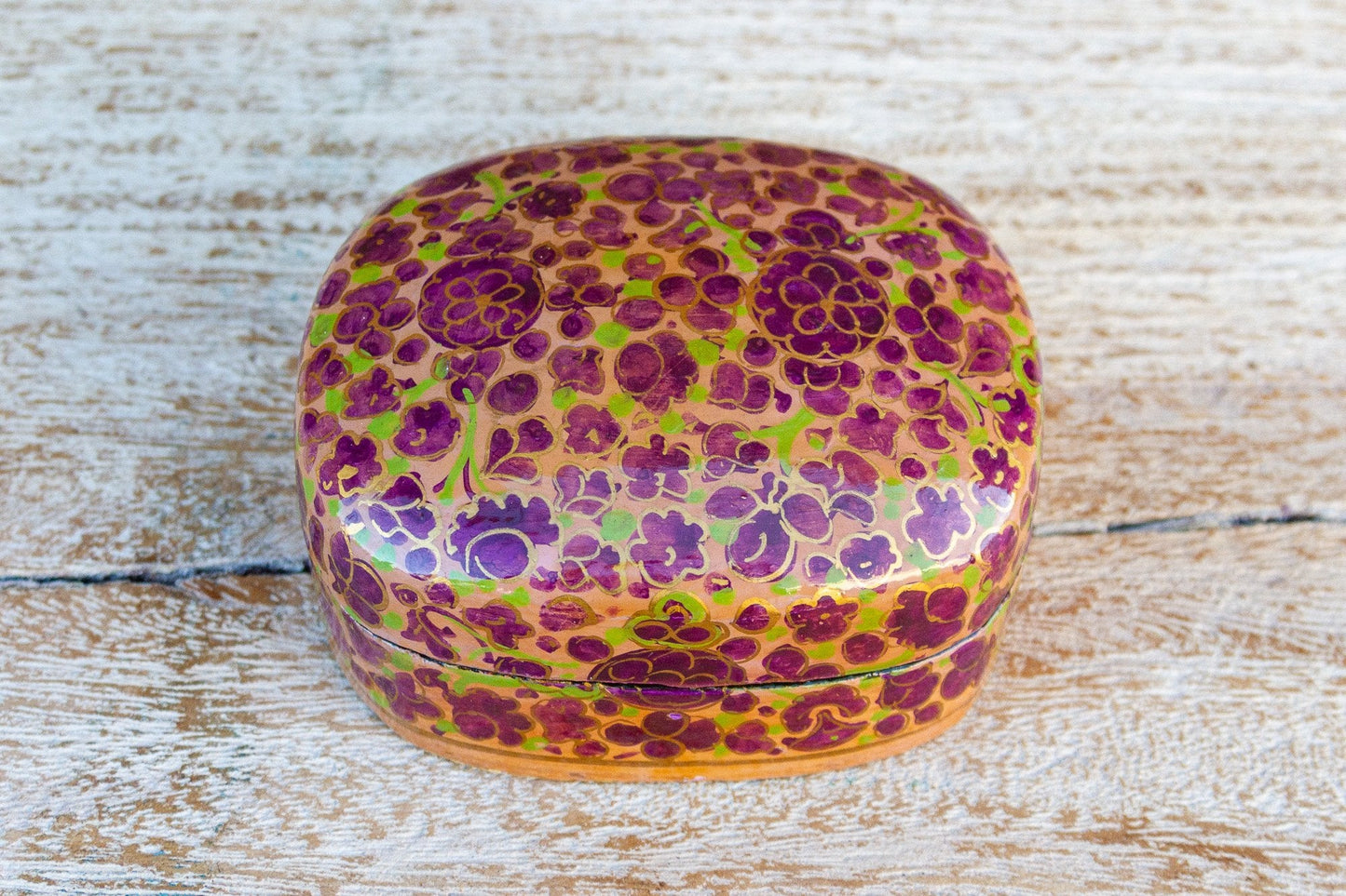 Small Mauve Kashmiri Tikka Box