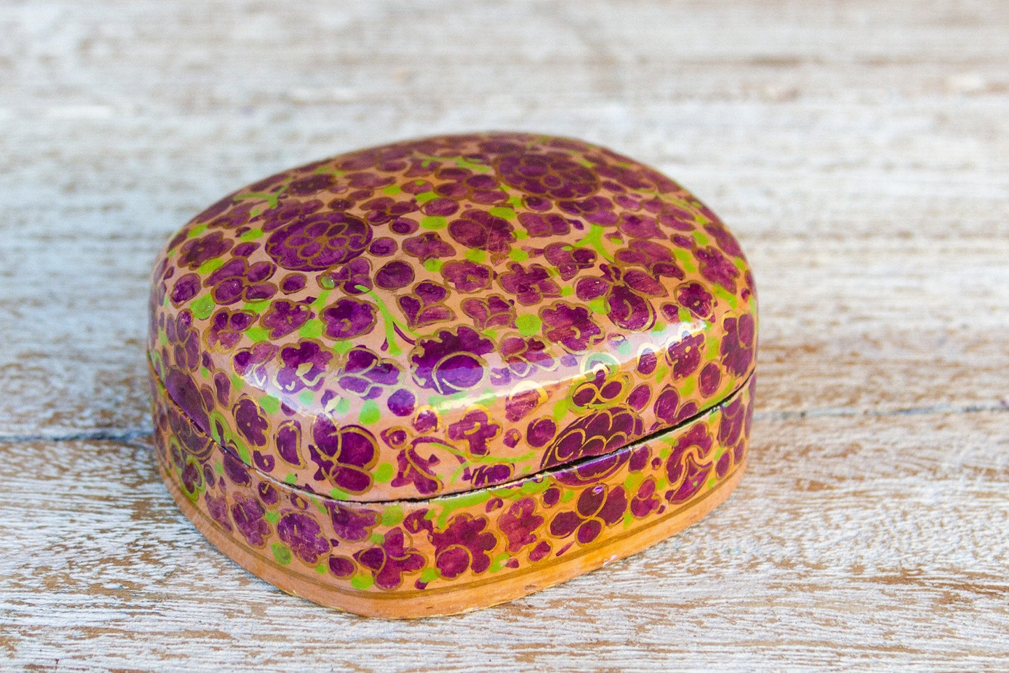 Small Mauve Kashmiri Tikka Box