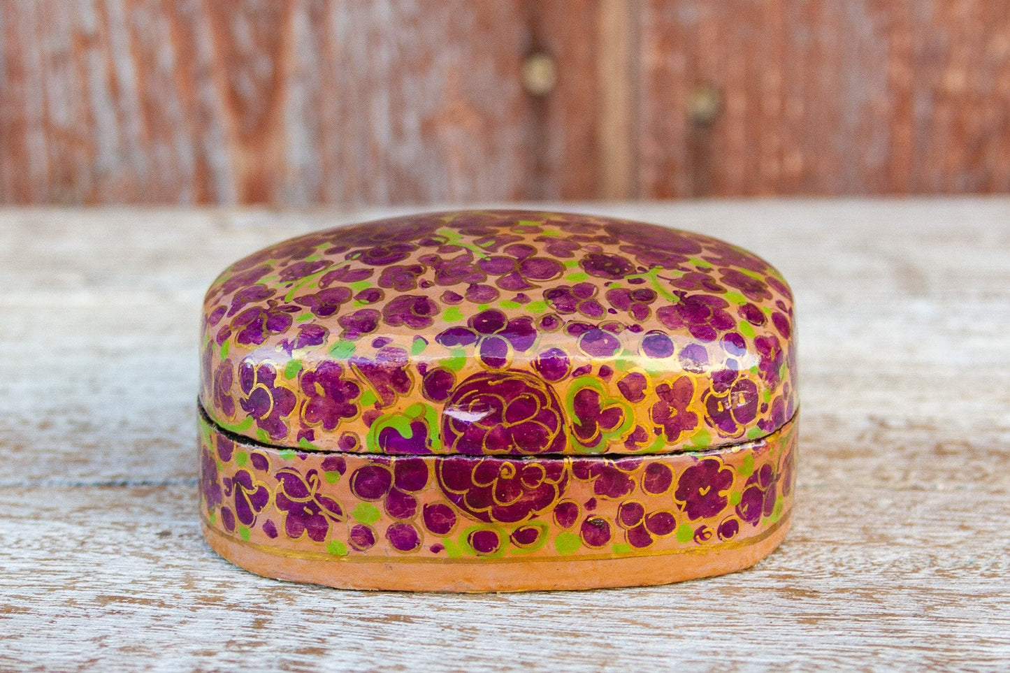 Small Mauve Kashmiri Tikka Box