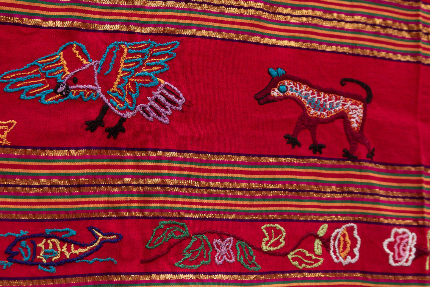 Antique Indonesian Narrative Story Cloth