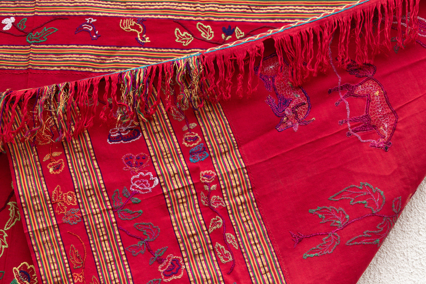 Antique Indonesian Narrative Story Cloth