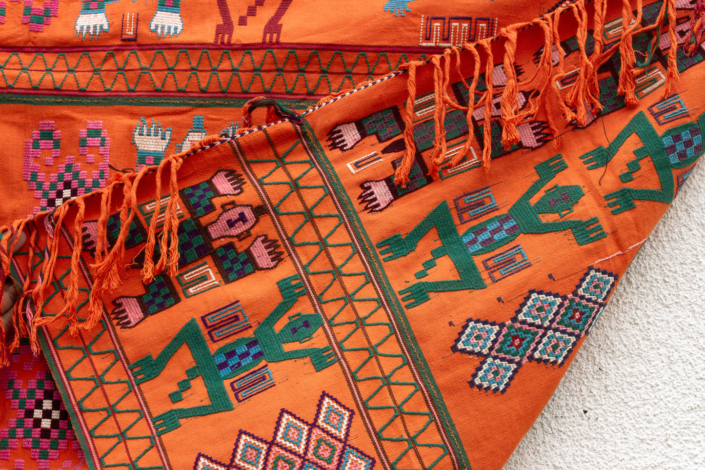 Antique Indonesian Brocade Tribal Textile