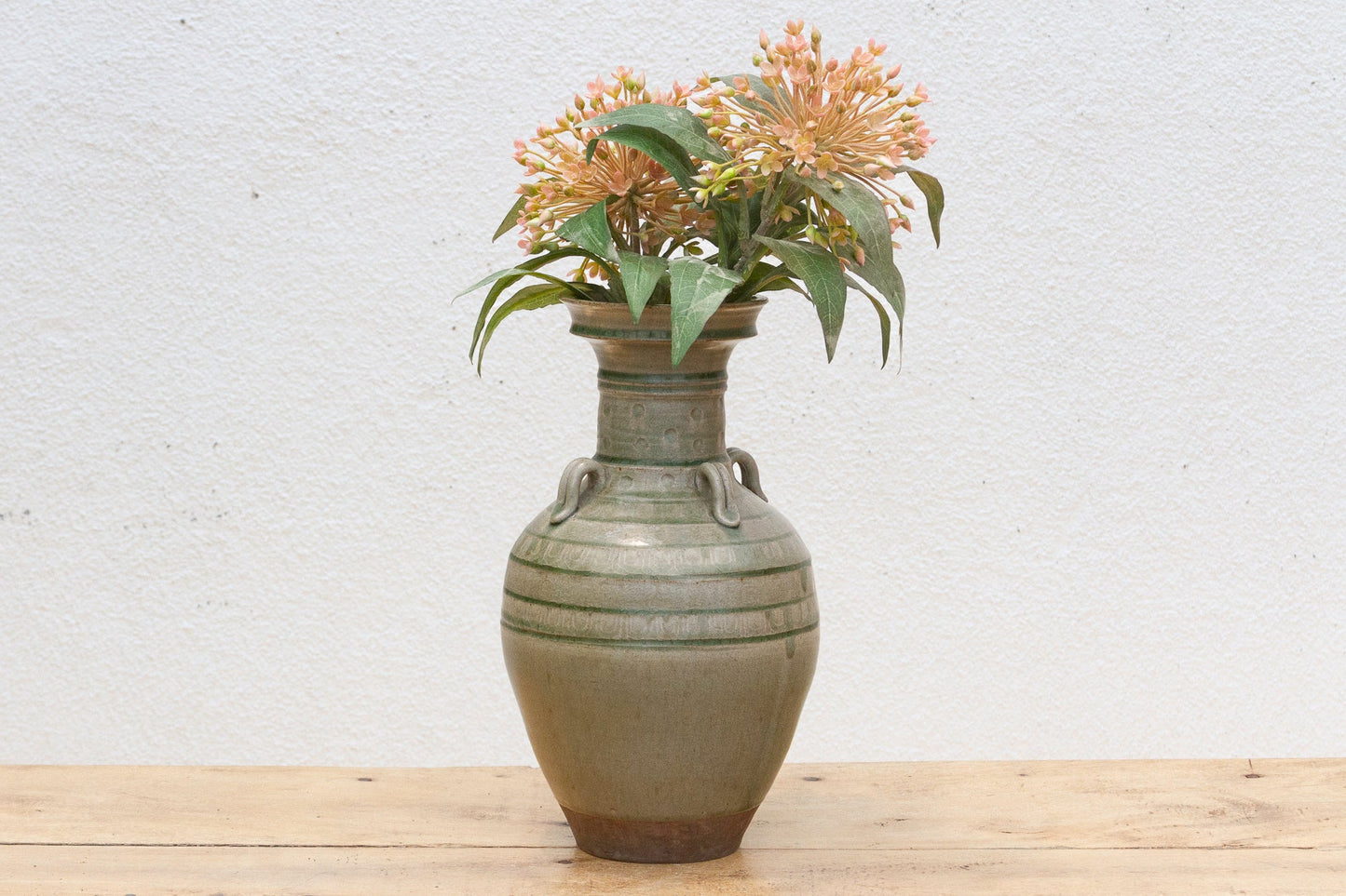 Antique Song Dynasty Style Celadon Glazed Vase