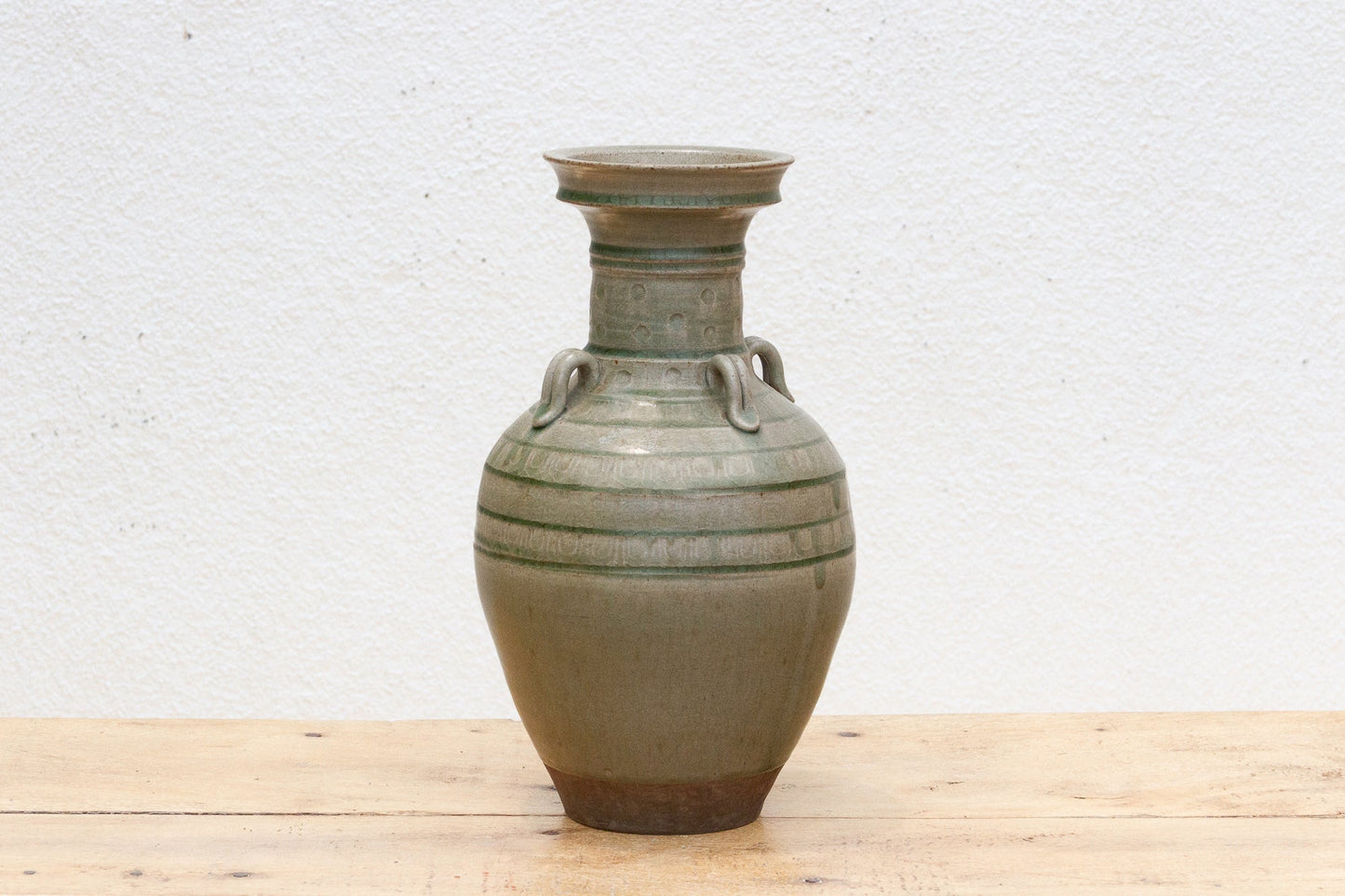 Antique Song Dynasty Style Celadon Glazed Vase