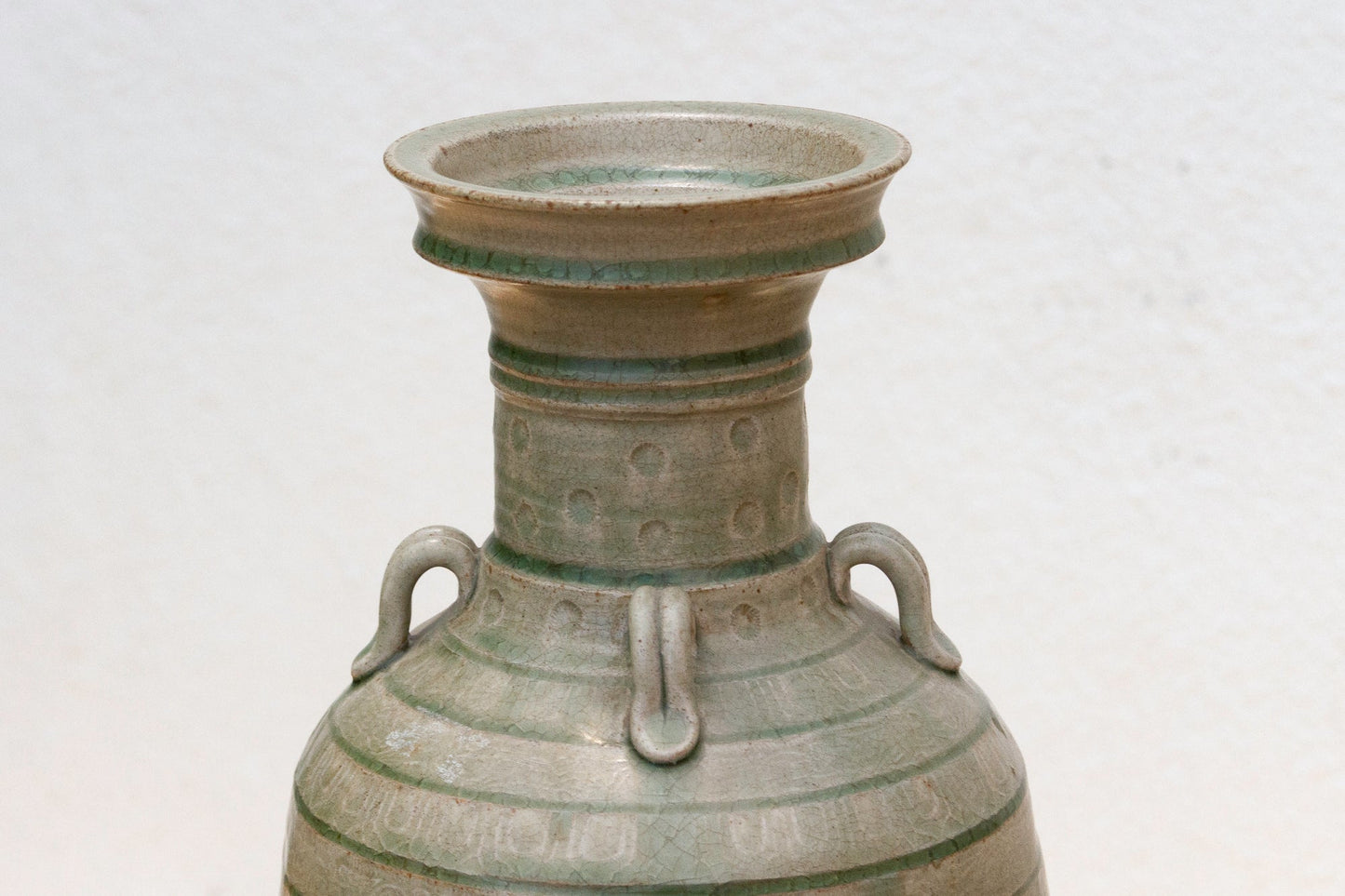 Antique Song Dynasty Style Celadon Glazed Vase